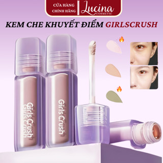  Kem Che Khuyết Điểm GIRLSCRUSH Highlight Bắt Sáng GIRLSCRUSH Bền Màu Tự Nhiên Lâu Trôi 8G LUCINA 