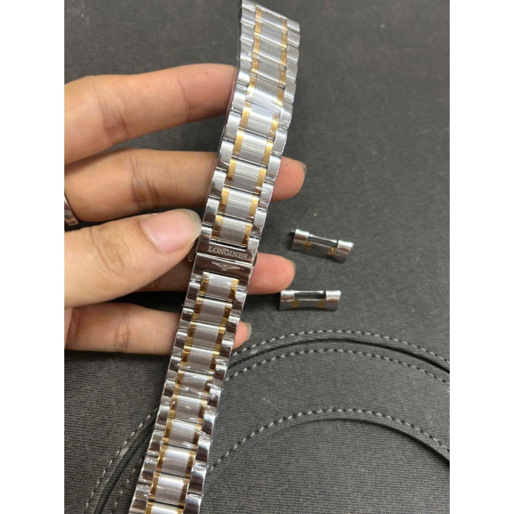 Dây đồng hồ kim loại Thép Không Gỉ Dành Cho Longines master watch - TẶNG DỤNG CỤ THAY DÂY