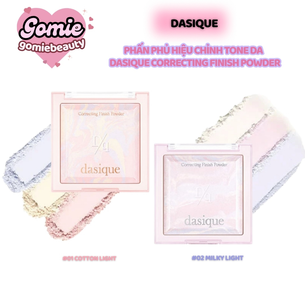 Phấn Phủ Nén Hiệu Chỉnh Tone Da Dasique Correcting Finish Powder