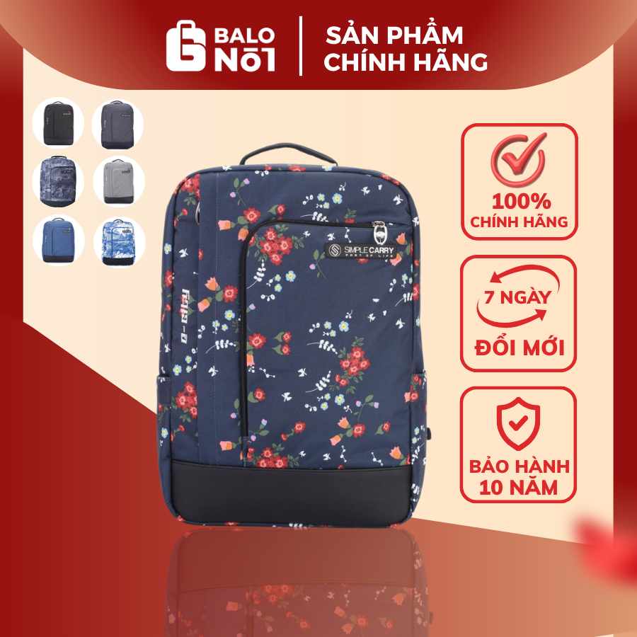 [SIMPLE CARRY] Balo Chính Hãng Simple Carry E-City 2