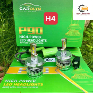  Đèn led ô tô P90 85w bóng 3 chế độ màu cao cấp  siêu sáng phá mưa phá sương mù 