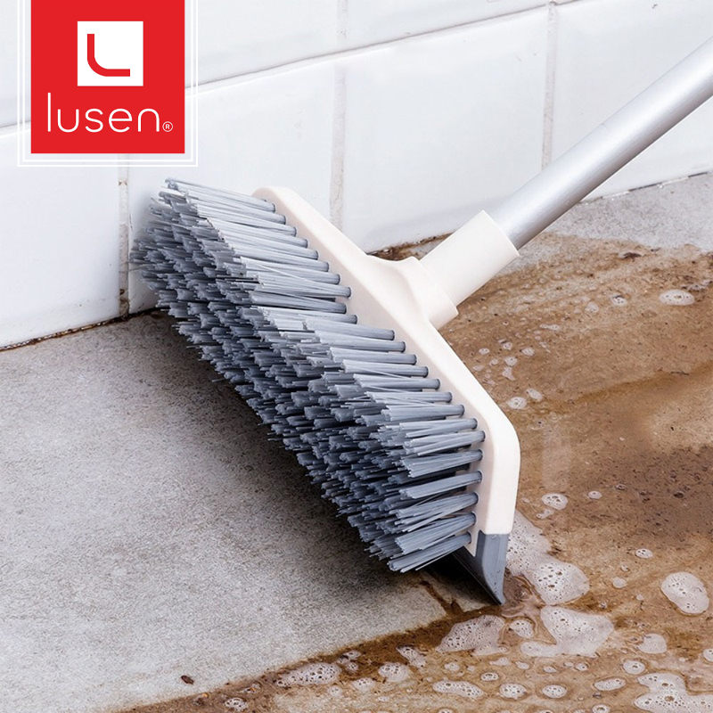 Cây chà sàn nhà tắm đa năng, chổi cọ sàn và gạt nước 2 trong 1 – Lusen S1