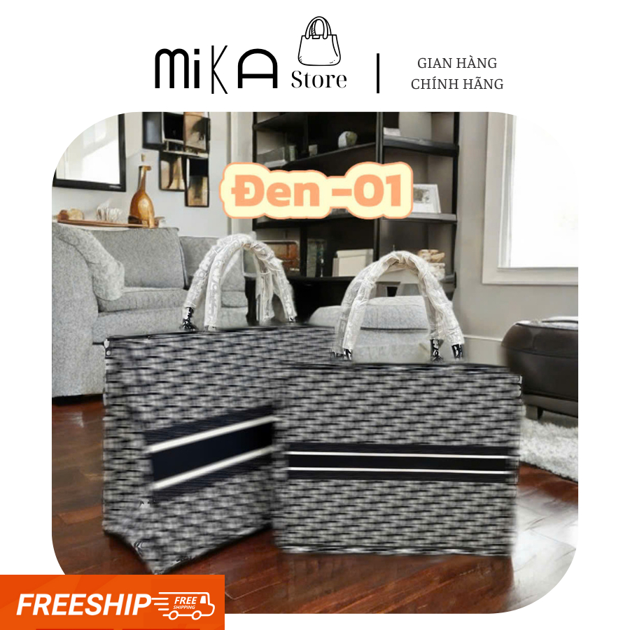 [Tặng kèm khăn] Túi Tote nữ đeo vai, cầm tay MIKA nhiều size, đựng nhiều đồ dùng đi chơi, đi làm MB4
