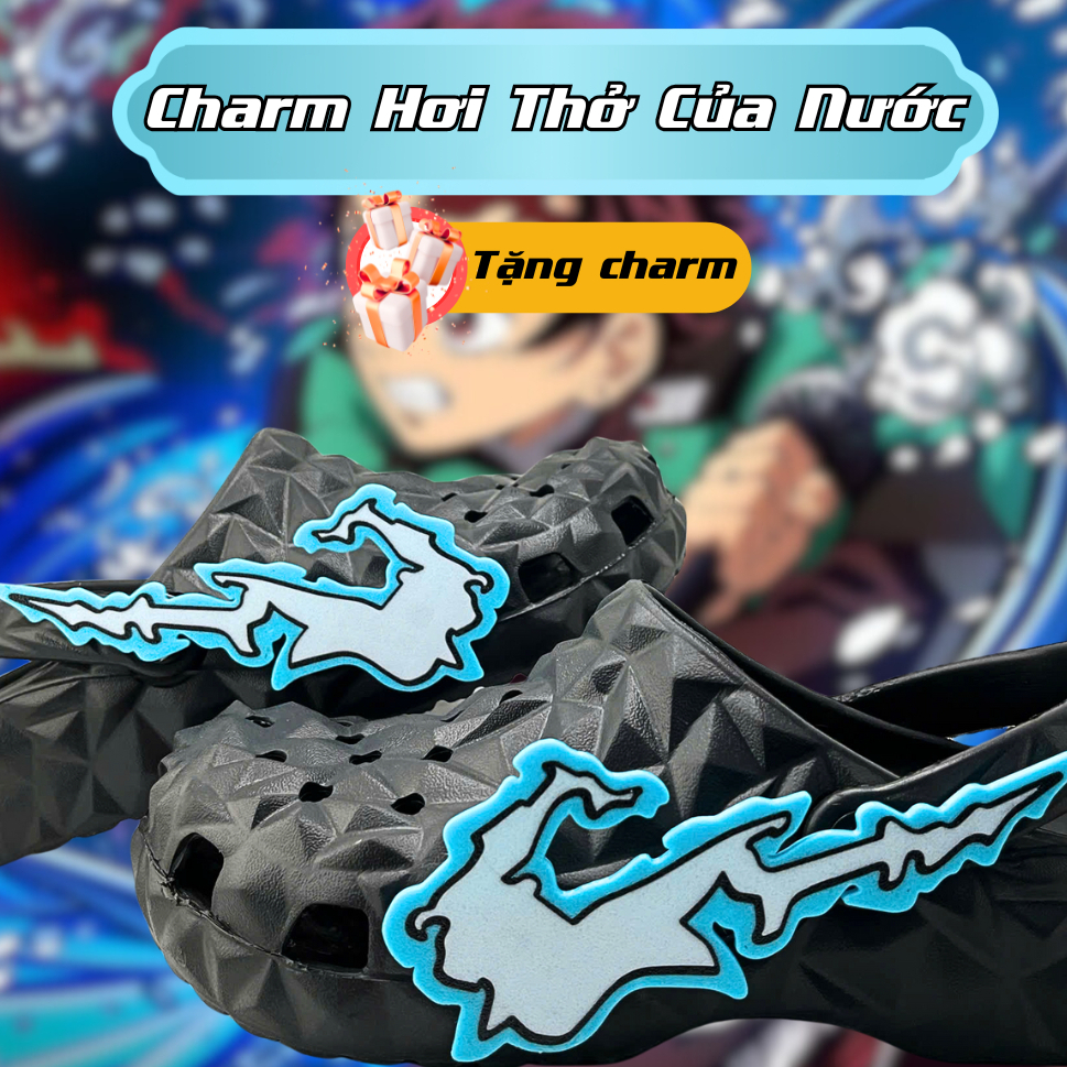 [Charm Riêng Không Dép] Charm Hơi Thở Nước Gắn Dép  – Phụ kiện Charm Gồm 1 cặp Jibbitz (2 chiếc)