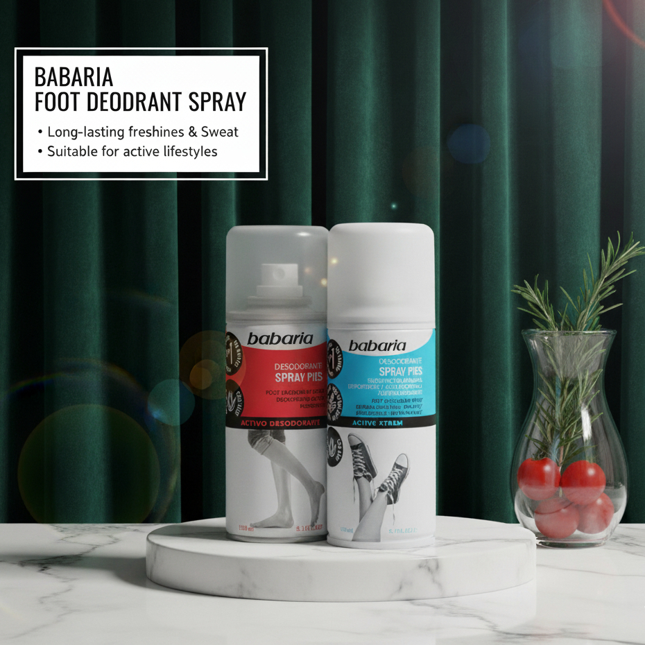 Xịt khử mùi giầy Babaria Deo Spray Pies 150ml