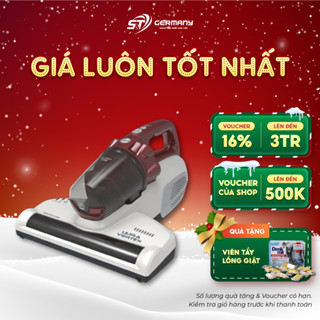  Máy hút bụi giường nệm Hoover 500W máy hút bụi cầm tay diệt khuẩn làm sạch chăn ga gối đệm ô tô nội địa Đức 340031 