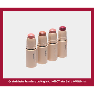  Má Hồng Kem Đa Năng Dạng Thỏi Thuần Chay Căng Bóng Rạng Rỡ Bền Màu Cream Stick Blush Inglot  6,2 g  