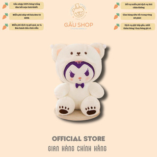  Gấu bông Thỏ Cinnamoroll - Thỏ cosplay gấu trắng - thú nhồi bông lông mịn – size 35cm 50cm 60cm – quà tặng dễ thương 