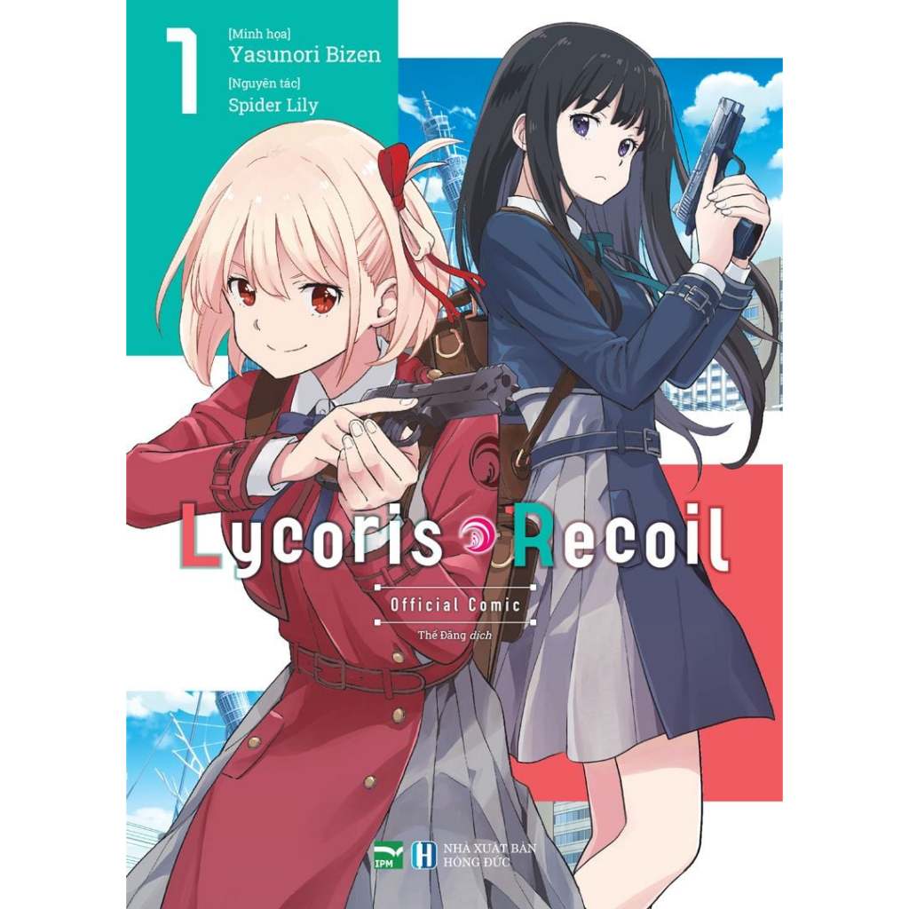 Truyện tranh Lycoris Recoil - Lẻ Tập 1 - Bản đặc biệt Tặng Kèm Card Nhân Vật - IPM