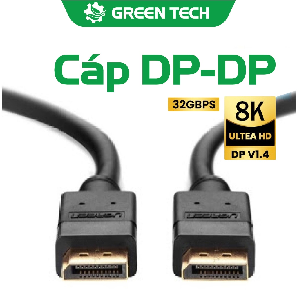 Dây Displayport DP 2.1 và DP 1.4 - DP to DP xuất hình nét