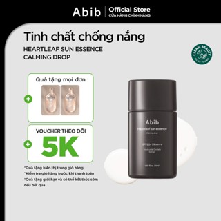  Tinh chất chống nắng và hỗ trợ làm dịu da Abib Heartleaf Sun Essence Calming Drop 50ml 