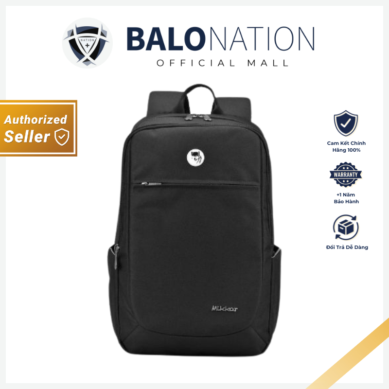 [CHÍNH HÃNG] Balo Laptop 15.6 inch MIKKOR Edwin - BH Dài Hạn