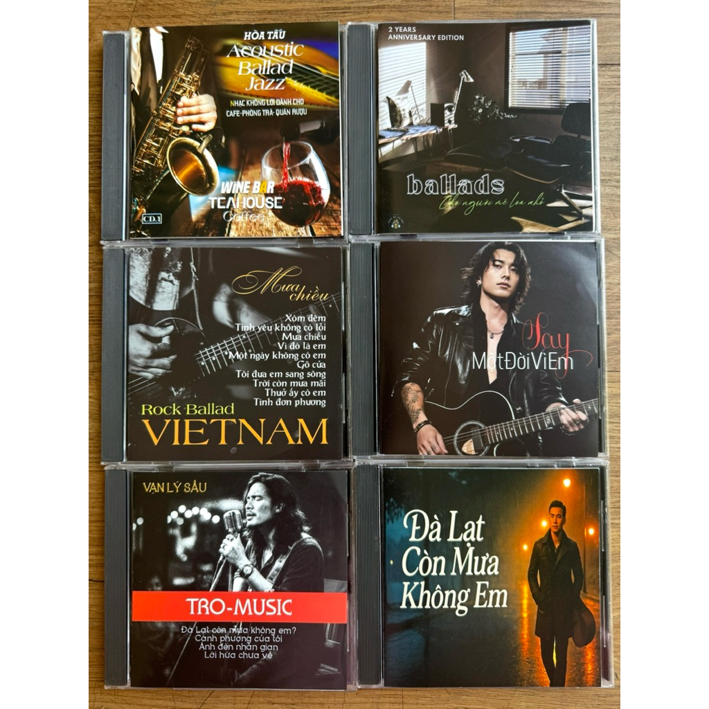 CD ROCK & BALLADS (nhạc VIỆT)