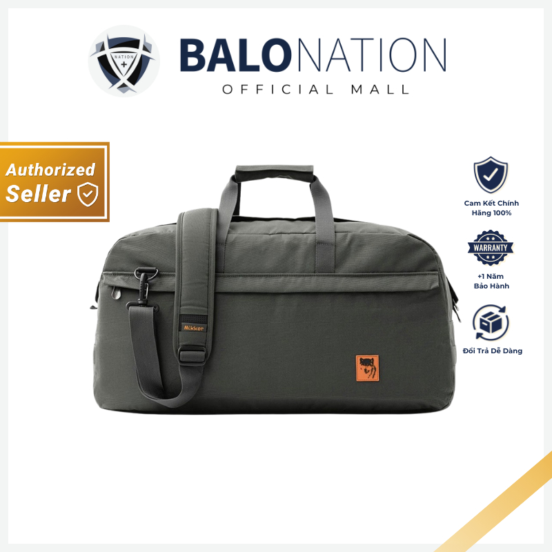 [CHÍNH HÃNG] Túi du lịch thể thao size lớn MIKKOR The Journey Gear 45L - BH Dài Hạn