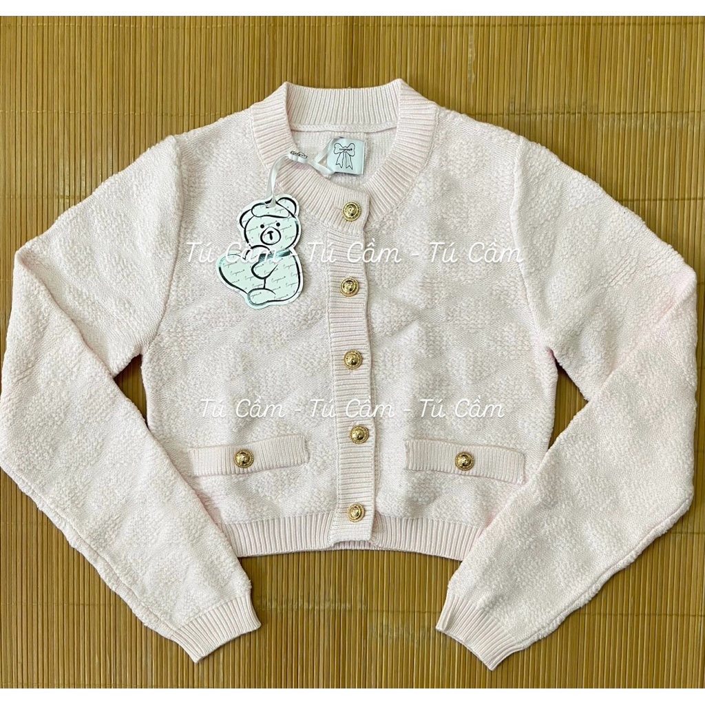 ÁO KHOÁC LEN RACHEL HỒNG TÍ NGOAN (NEWTAG) | BigBuy360 - bigbuy360.vn