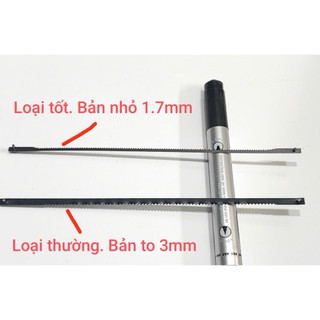 Lưỡi cưa lọng máy 133mm (1 lưỡi) (TAIWAN) loại tốt bản nhỏ 1.7mm