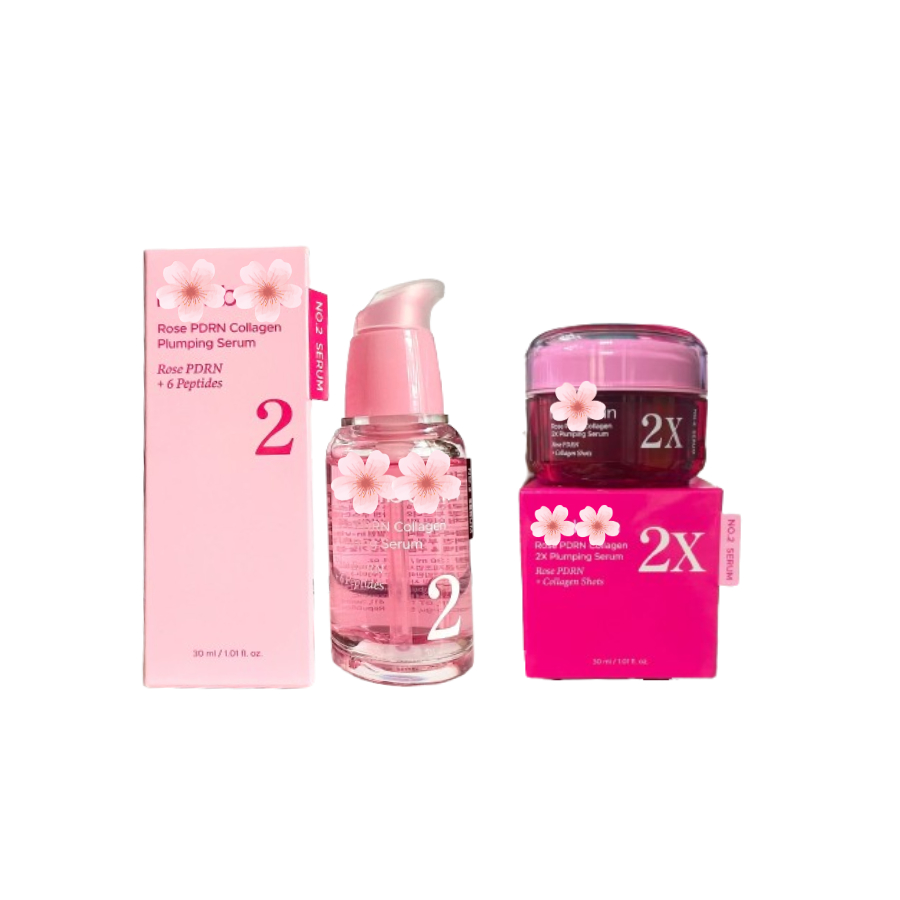 Tinh chất N.Z No.2 Rose PDRN Collagen/ Collagen 2X Plumping Serum