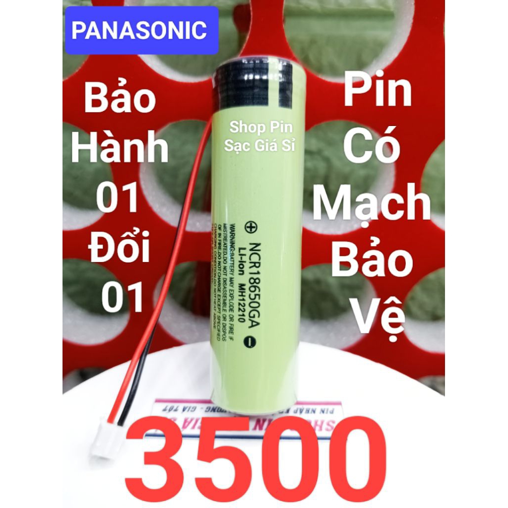 Pin 18650 Panasonic 3500mah Tông đơ cắt tóc
