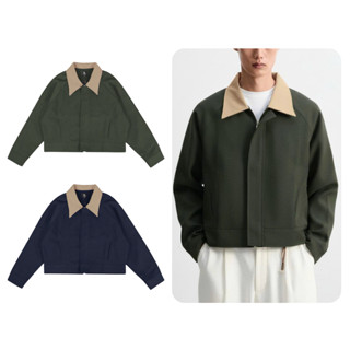  Áo Khoác Jacket Cooper Jack Lane Áo khoác phối cổ bẻ nam nữ chất vải ruby bền bỉ và ít nhăn form boxy tôn dáng 