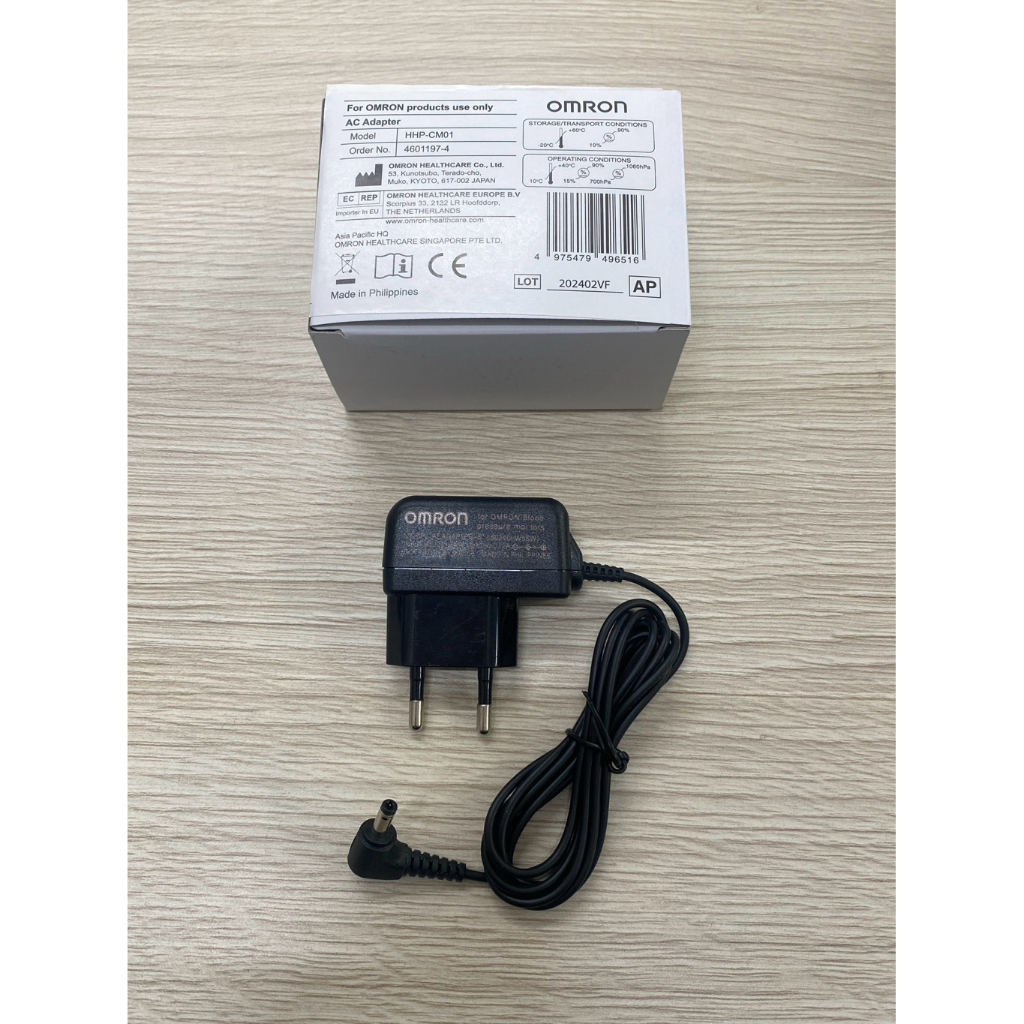 Bộ đổi nguồn máy đo huyết áp Omron - Adapter Omron dùng cho máy huyết áp Omron