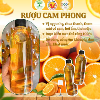 Tửu Trái Cây Cam Phong (1000ml) thơm ngon, dễ uống, lên men tự nhiên, không đau đầu, khát nước.