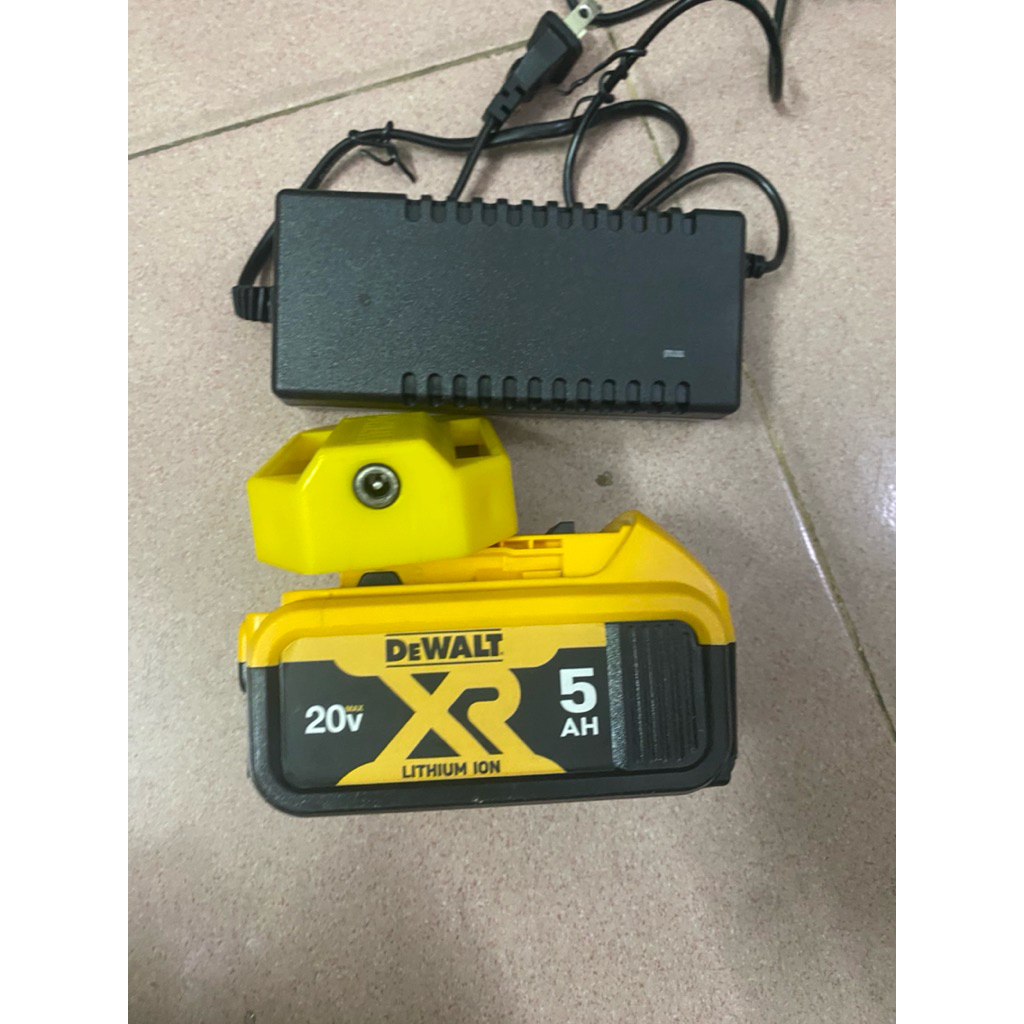 pin đóng dewalt 20v 10cell 18650, dl 4ah-5ah