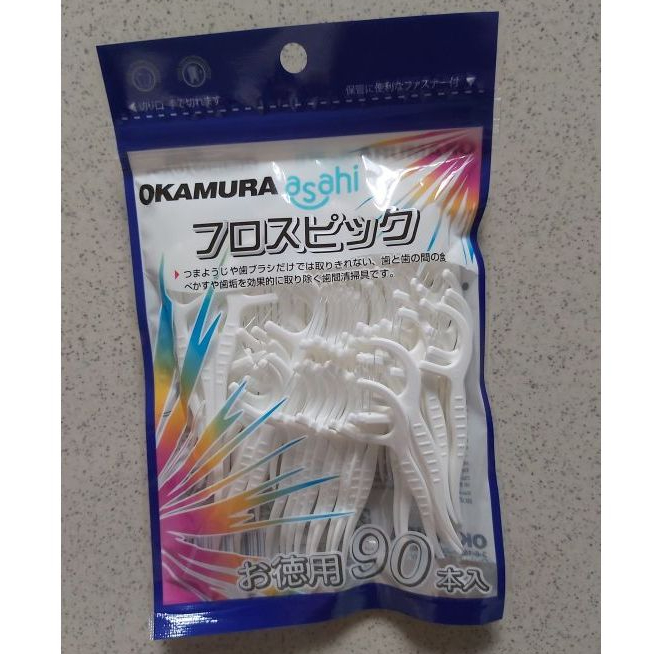 Tăm chỉ okamura-nhật bản loại 50.90 cái