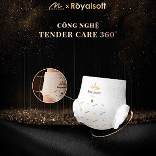 [2 BỊCH] Tã Bỉm Royalsoft Cao Cấp Chính Hãng Đủ Size Đóng Đêm/Ngày Cho Bé