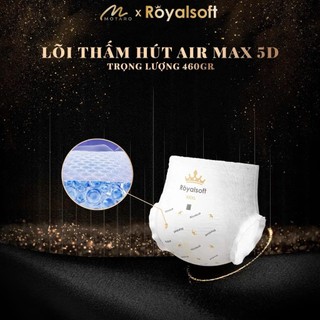 [2 BỊCH] Tã Bỉm Royalsoft Cao Cấp Chính Hãng Đủ Size Đóng Đêm/Ngày Cho Bé