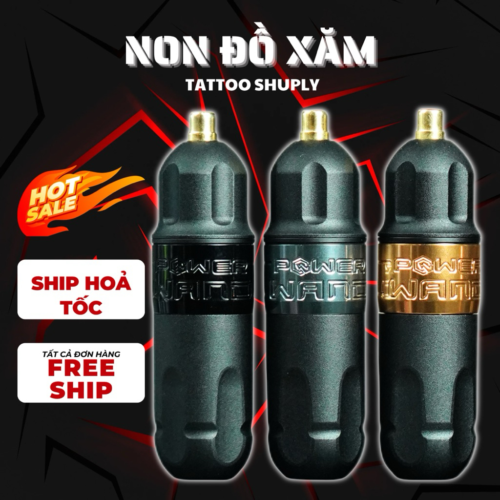 Bishop Power Wand Nhỏ Gọn Mạnh Mẽ Nâng Cấp Động Cơ 2610 Đầu Kết Nối Sử Dụng Pin Không Dây