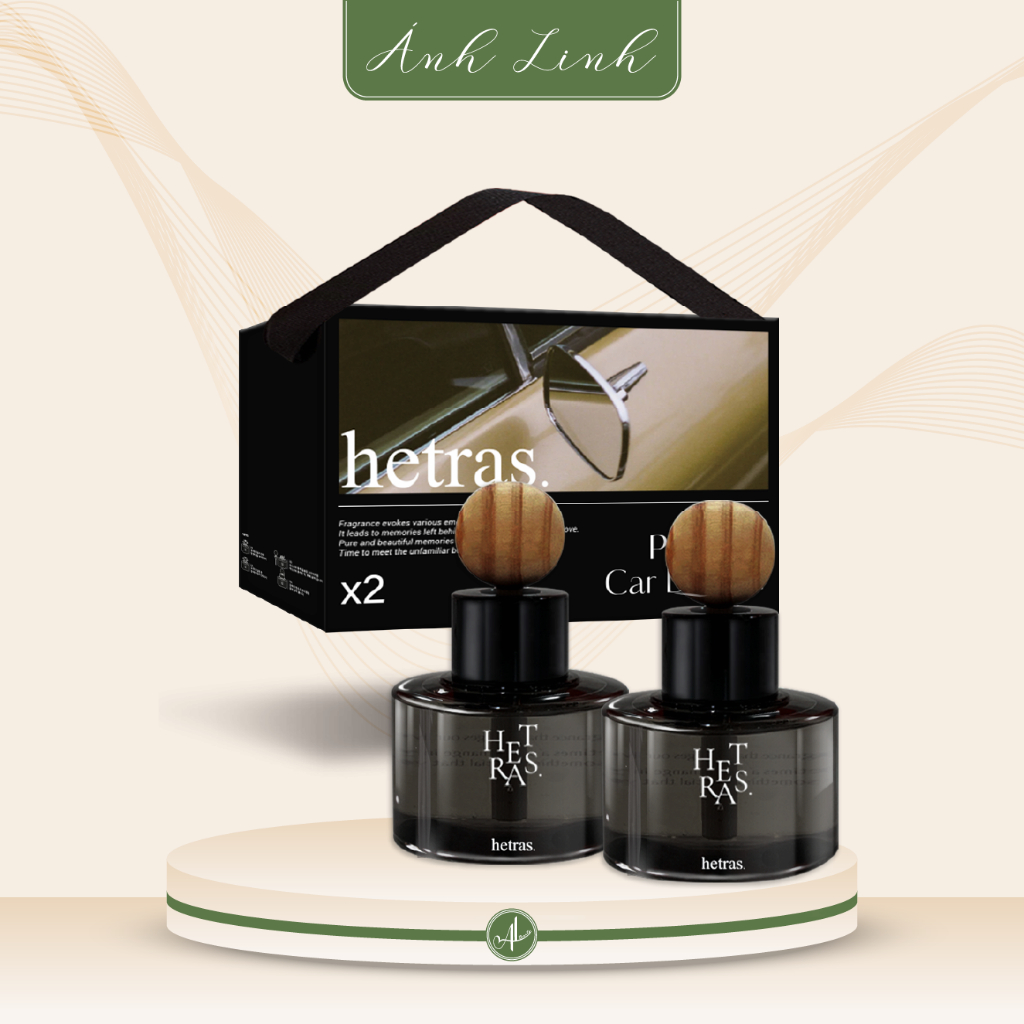 Tinh Dầu Thơm Cao Cấp Xe Hơi Hetras Premium Car Diffuser
