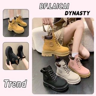  Giày bốt Martin cổ điển cho nữ Giày bốt cổ ngắn đế dày cho nữ EU:35-42 