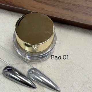  Phụ kiện nail - Tráng gương hũ nắp vàng 