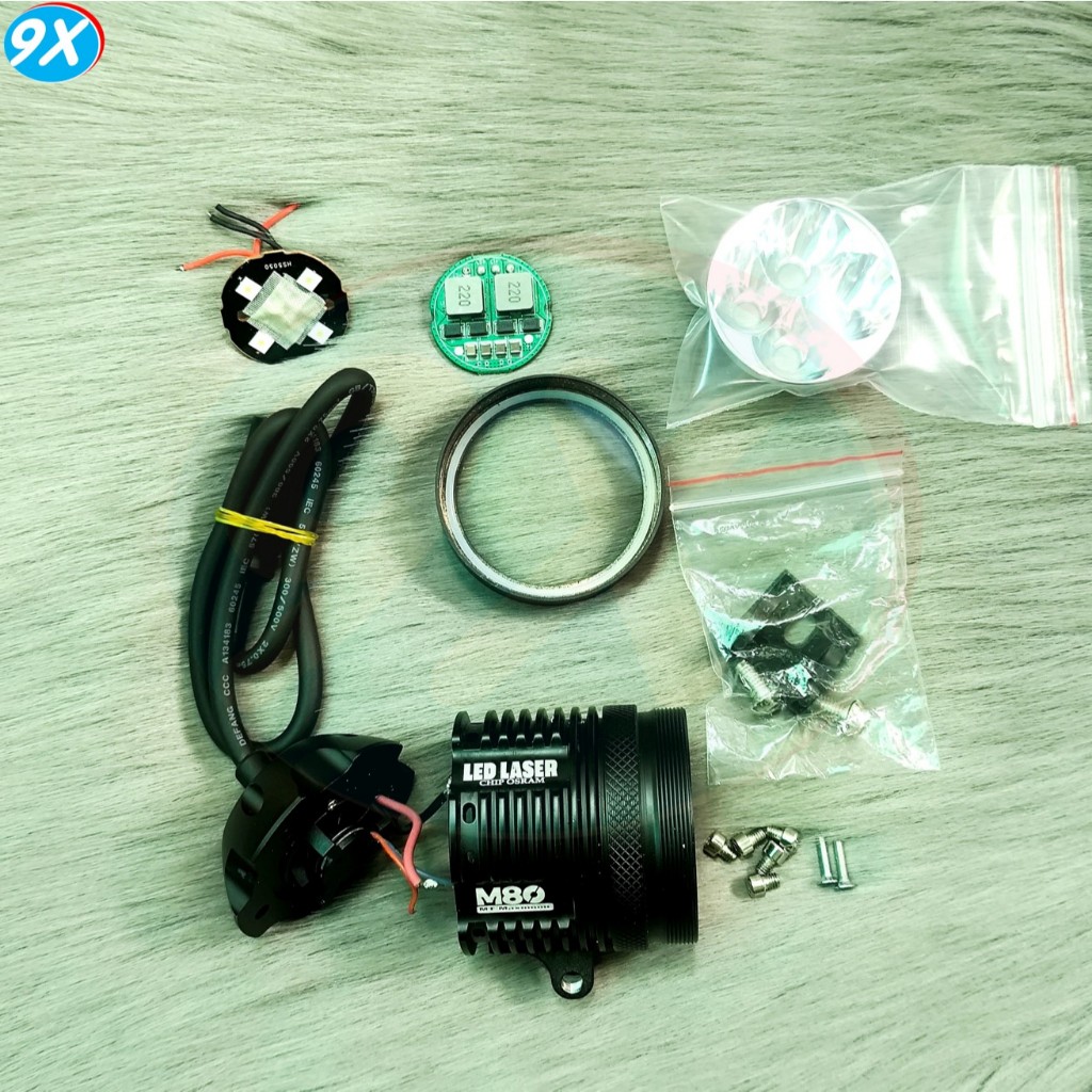 Lẻ Phụ Kiện Thay Thế Cho Trợ Sáng M80 Laser