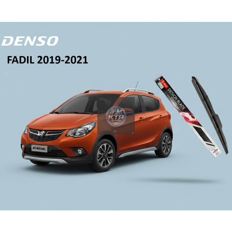 1 Bộ Gạt Mưa DENSO Chính Hãng Dành Cho VINFAST FADIL 2019 - 2021, Gạt Sạch, Êm Ái Và Bền Bỉ