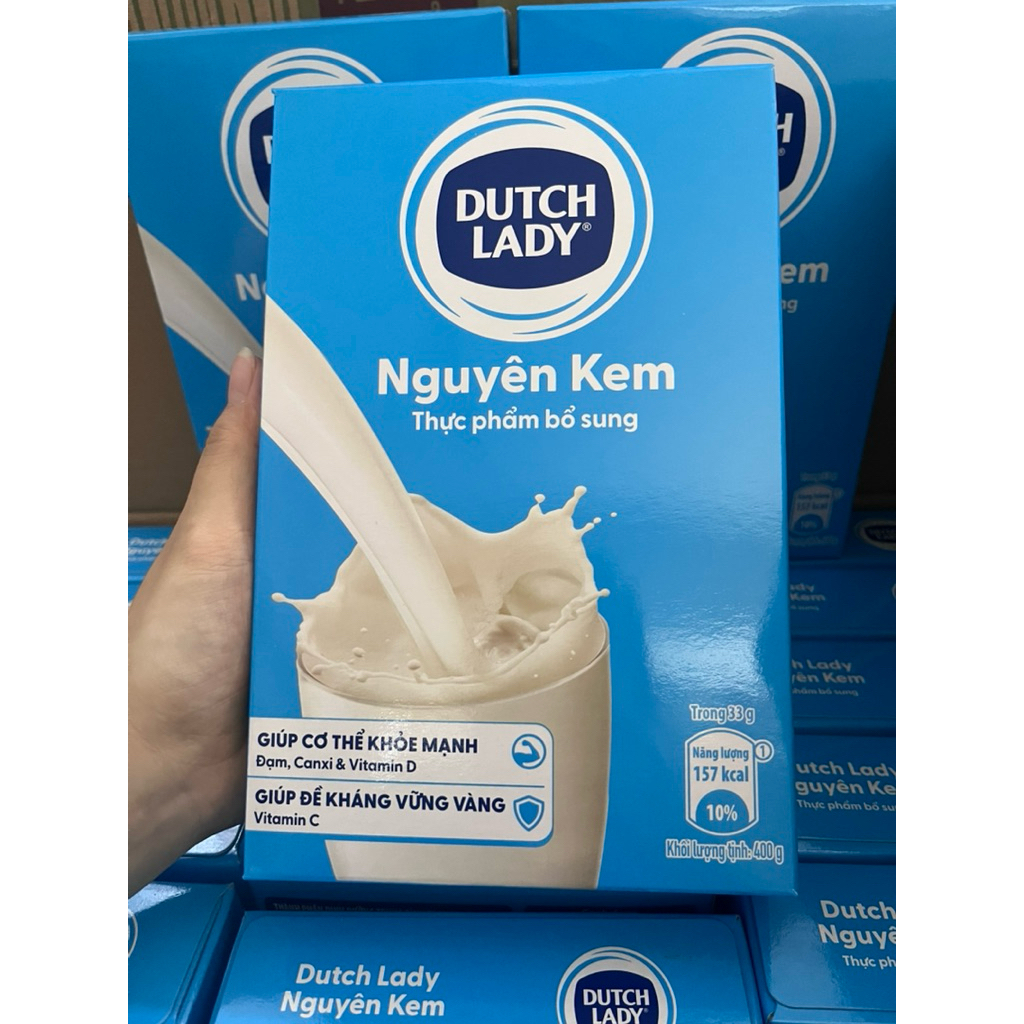 Date 2027 - Hộp Dutch Lady nguyên kem 400g