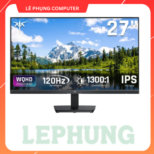 Màn hình máy tính KTC H27T13 | 27" / IPS / QHD (2560×1440) / 120Hz / 1ms | Input HDMI 2.0 / DP 1.4/V