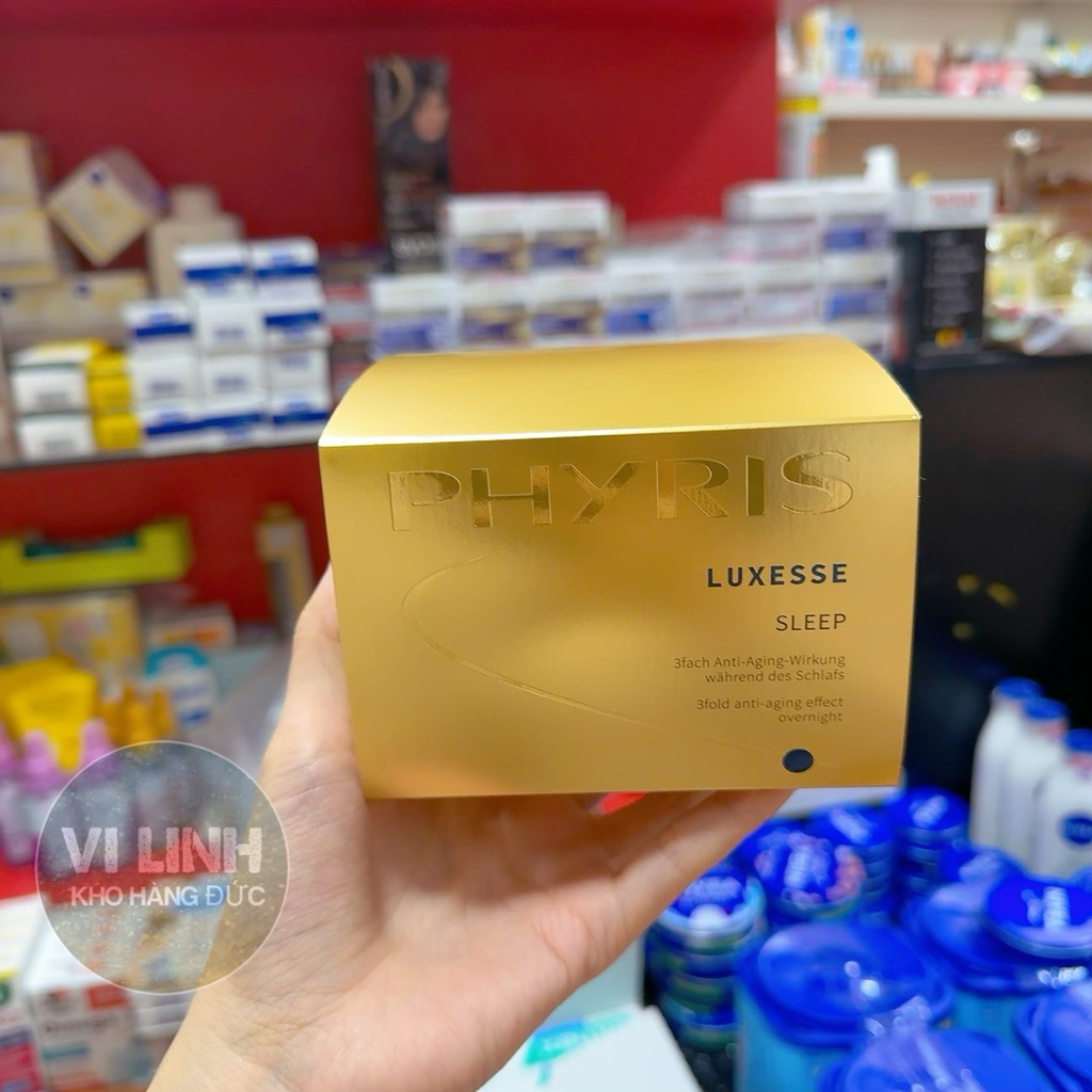 (Bill Đức) Kem dưỡng đêm cao cấp trẻ hóa Phyris Luxesse Sleep 50ml