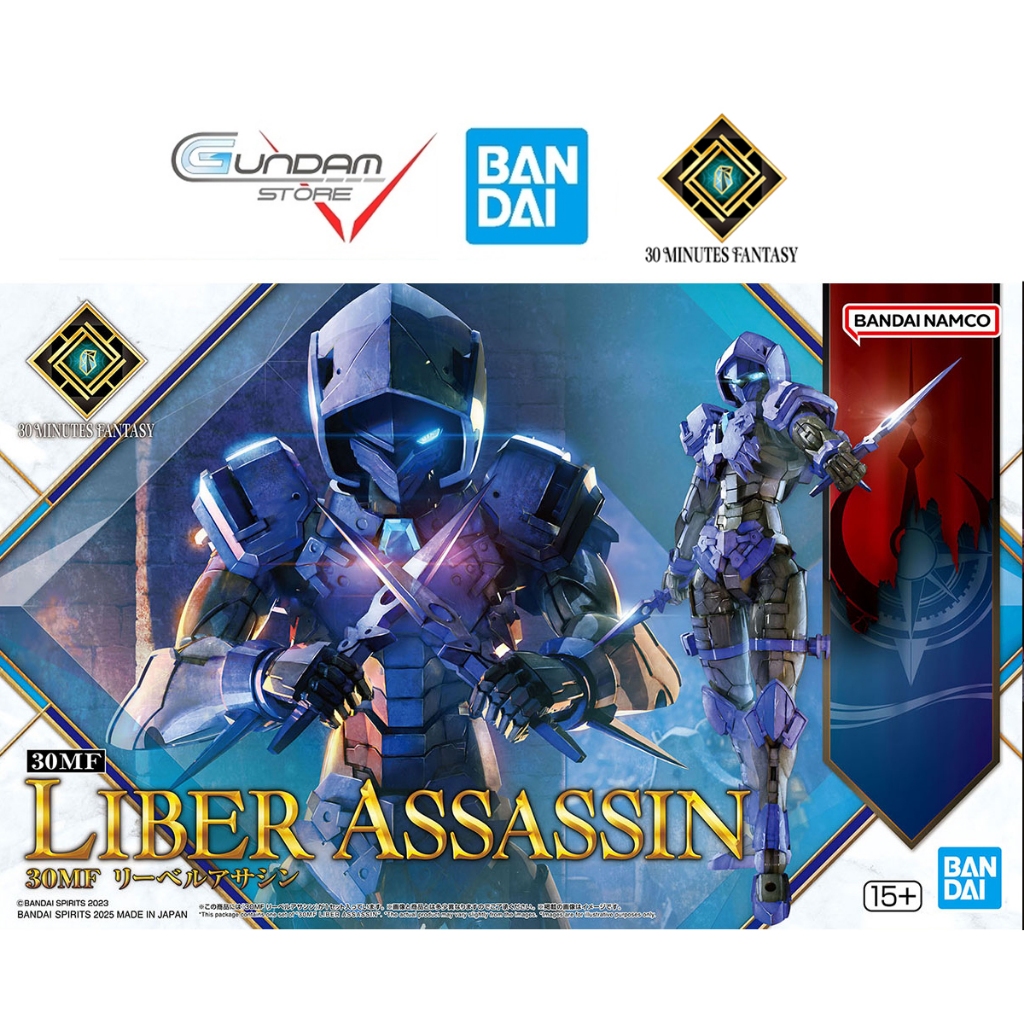 Mô Hình 30MF Liber Assassin Slash Bandai 30 Minutes Fantasy Đồ Chơi Lắp Ráp
