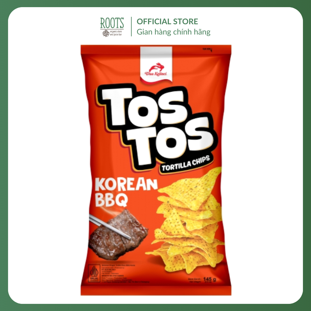 (Ship hỏa tốc) TOSTOS - Bánh Ngô Giòn Vị Thịt Nướng Hàn Quốc, Tortilla Chips, Korean BBQ, 5.11 oz (1
