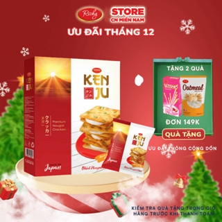  Bánh quy Kenju giòn kem dẻo hộp 279gr Bánh Kẹo Richy 
