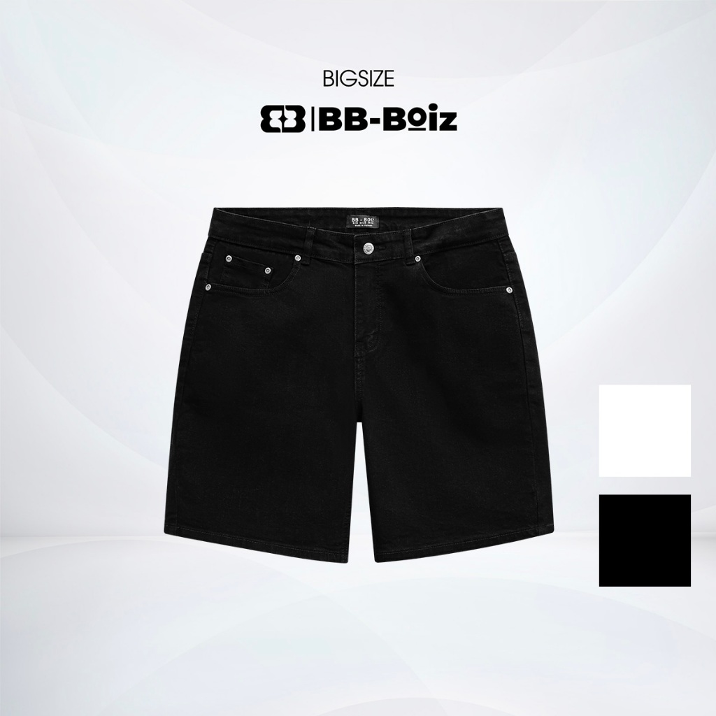 [BigSize] QUẦN SHORT JEAN Nam BB Boiz Form BigSize 80kg đến 130kg - Mã 04/01/215/ JS11