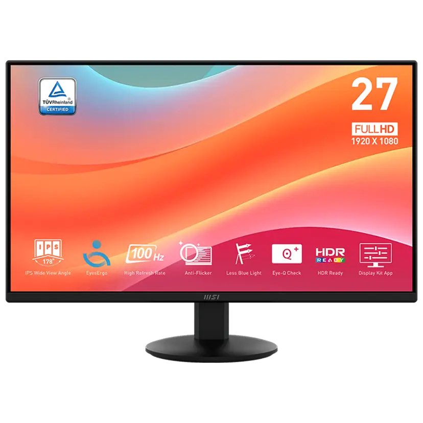 [Chỉ GH tận nơi] Màn hình MSI Pro MP272LKL/27inch FHD (1920x1080)/IPS 100Hz | BigBuy360 - bigbuy360.vn