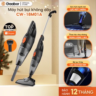  Máy hút bụi cầm tay 3in1 Gaabor CW-18M01A lực hút mạnh 18000PA tháo lắp tiện lợi gia đình nhỏ gọn 