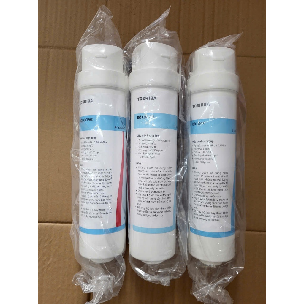 Lõi Lọc TOSHIBA  F-1686 - Hàng chính hãng -Dùng thay cho các model 1686UV, N1843S