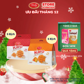  Combo 10 Bịch Bánh Richy trứng tươi Karo chà bông sợi gà phô mai hoàng kim 