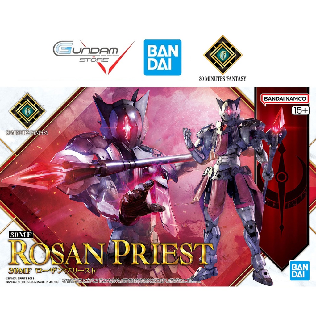 Mô Hình 30MF Rosan Priest + Bishop Armor Bandai 30 Minutes Fantasy Đồ Chơi Lắp Ráp