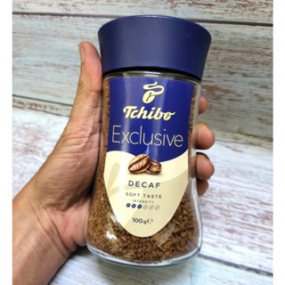  MẪU MỚI   Lọ TT 100g --- CÀ PHÊ ĐỨC HÒA TAN TÁCH CAFFEIN TCHIBO Exclusive Decaf Coffee 