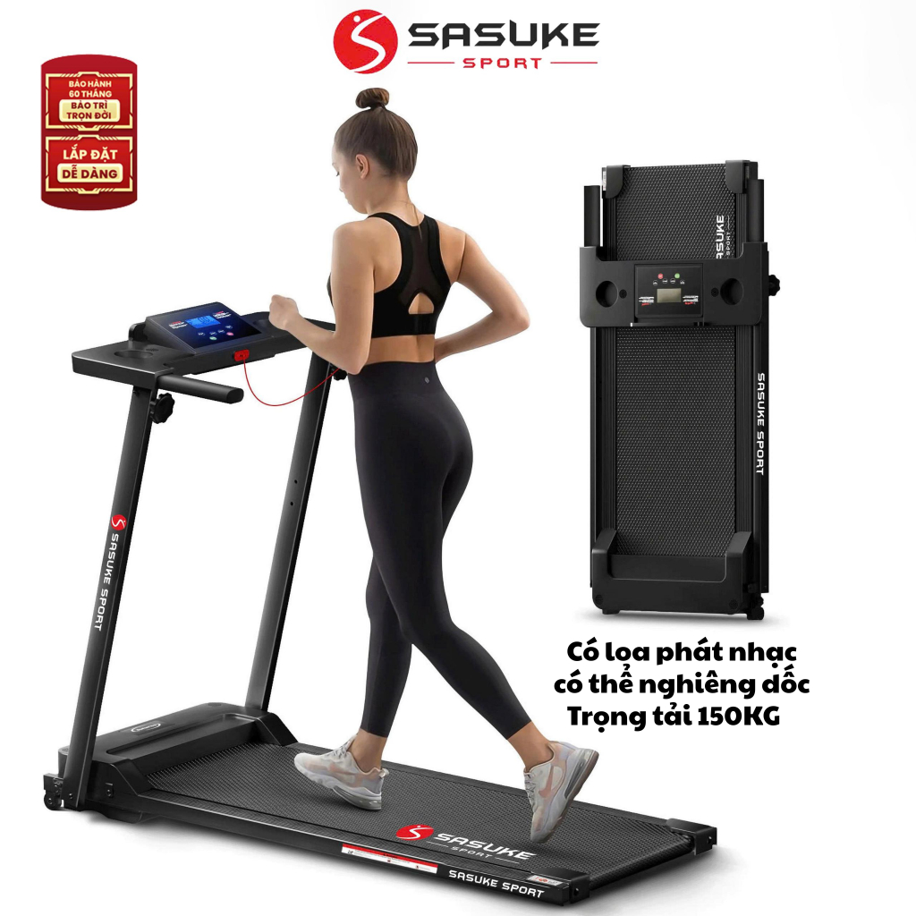 Máy chạy bộ thể thao tại nhà DS-6003 SASUKE SPORT  Chạy bộ đa chức năng ,chạy bộ thông minh cải thiệ