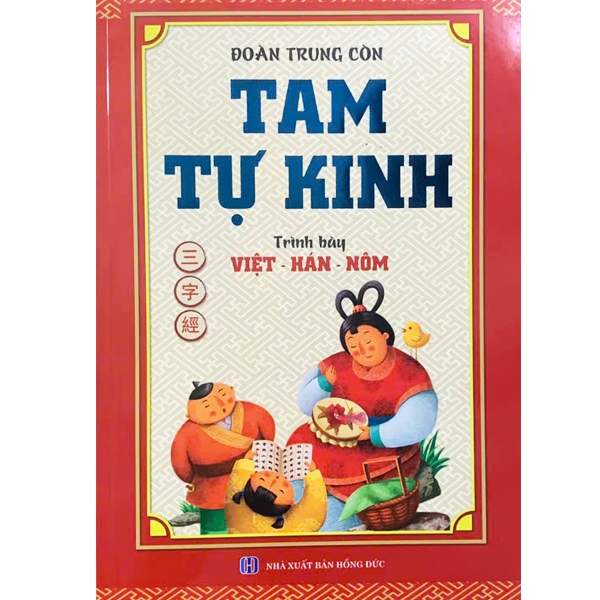Sách - Tam Tự Kinh ( Trình Bày: Việt - Hán - Nôm )